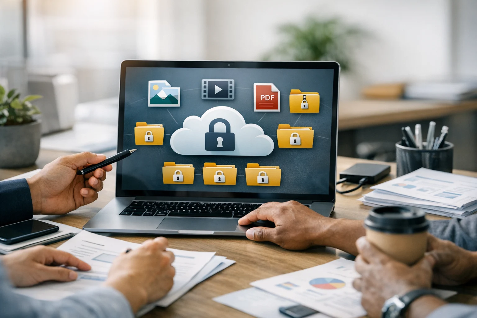 How Encrypted Cloud Storage Protects Sensitive Business Files