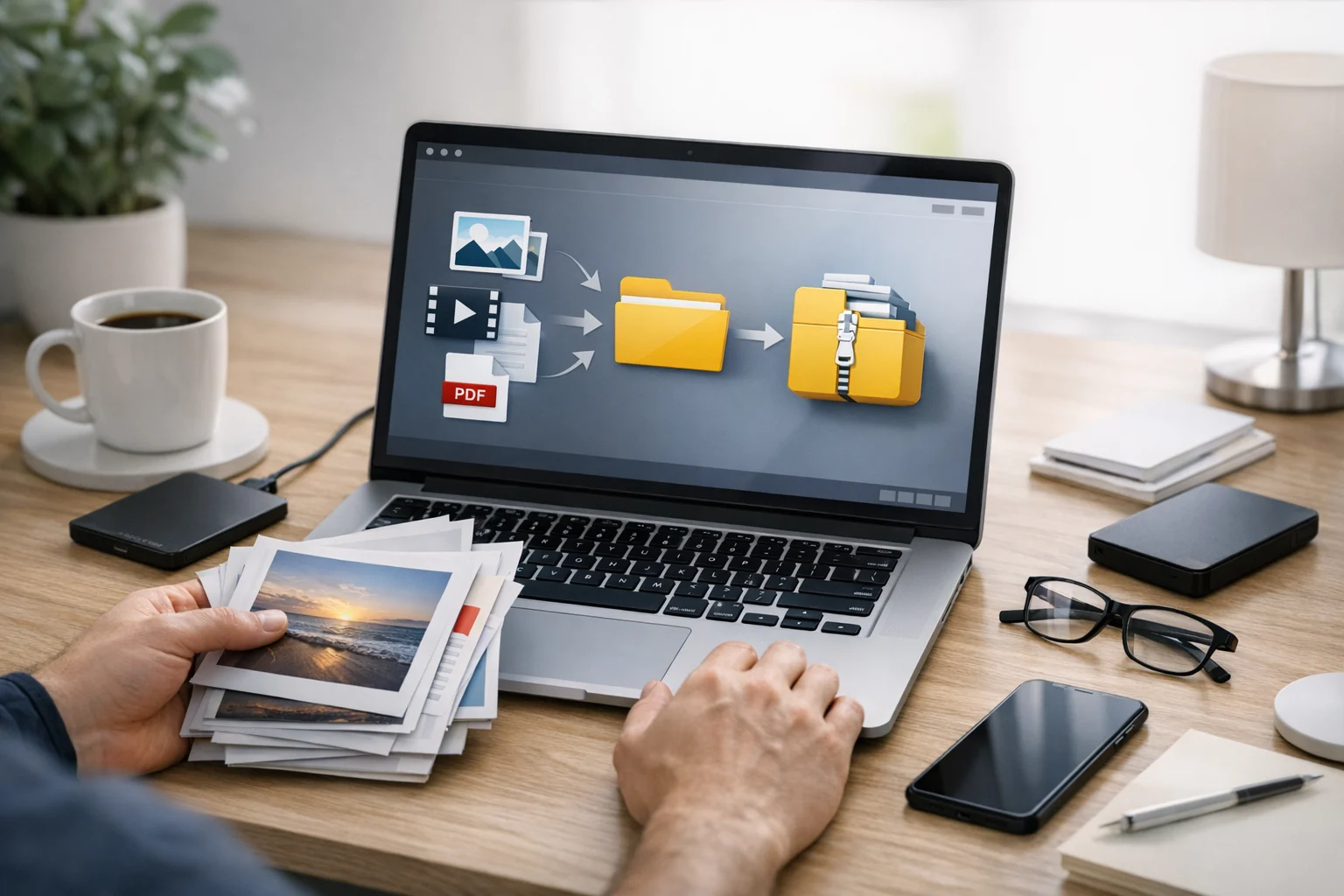 How to Create ZIP Archives for Faster File Sharing
